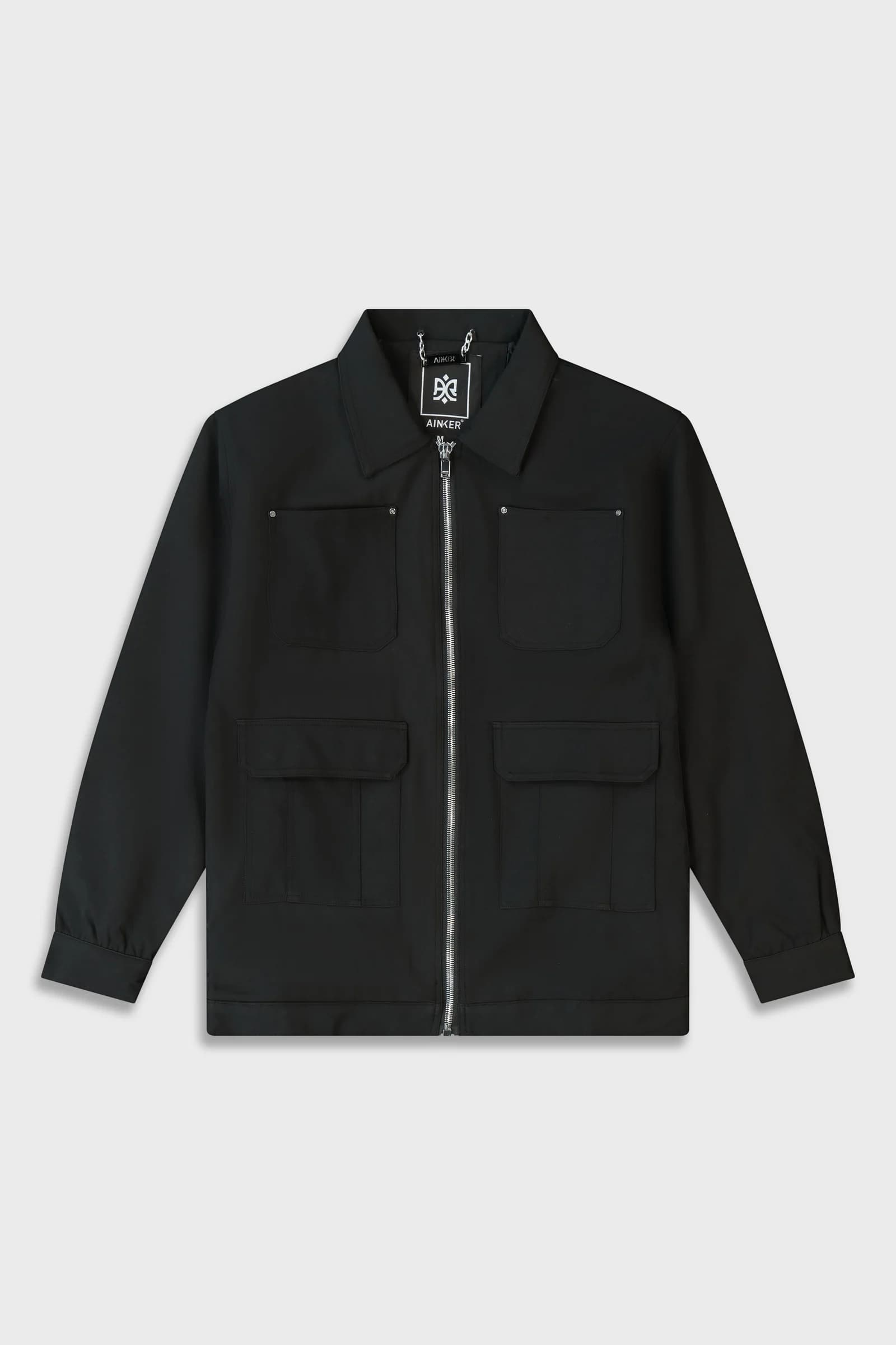 ג׳קט Canvas 527 בצבע שחור