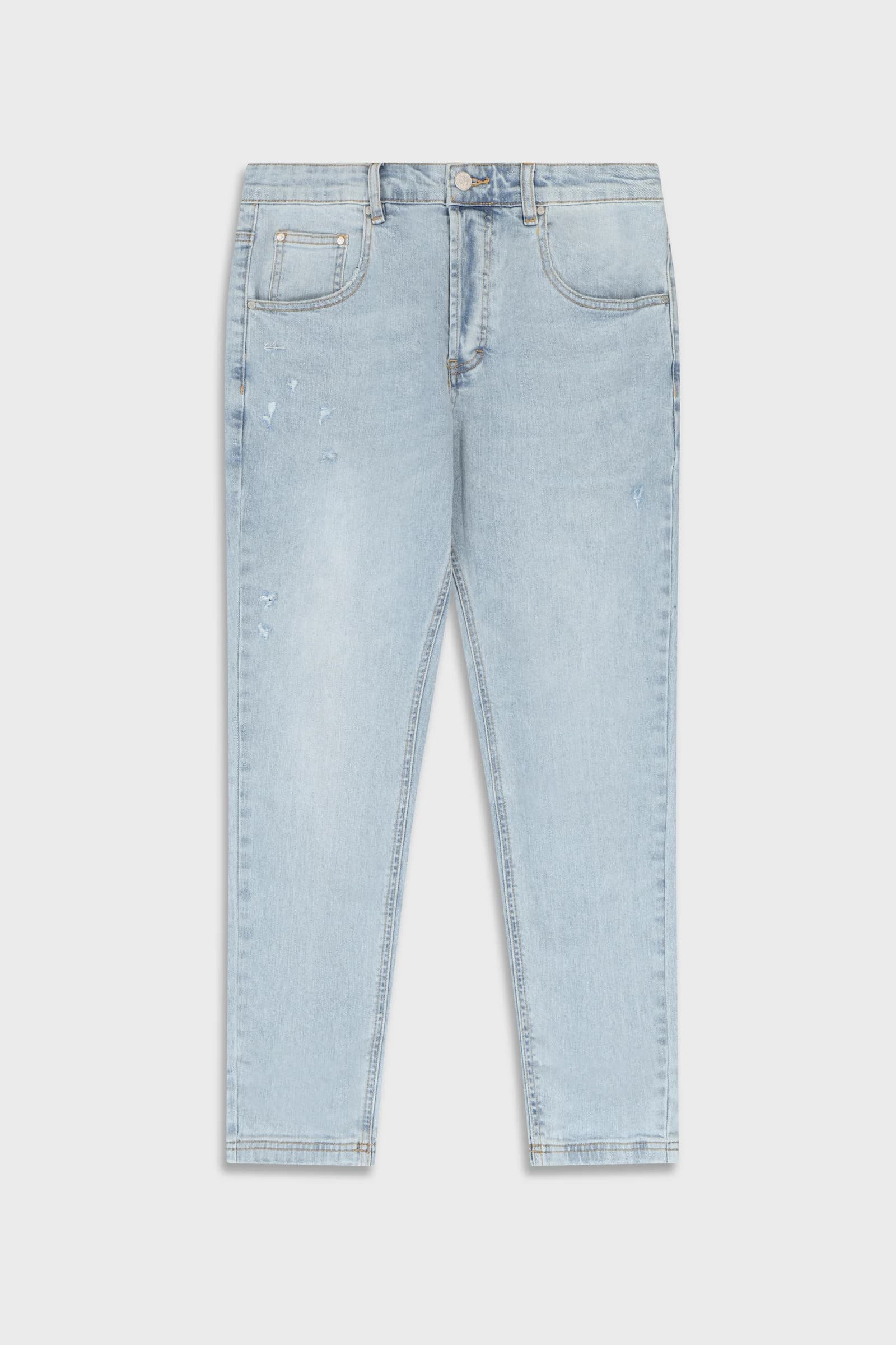ג׳ינס Burton 381 Slim Fit בצבע תכלת