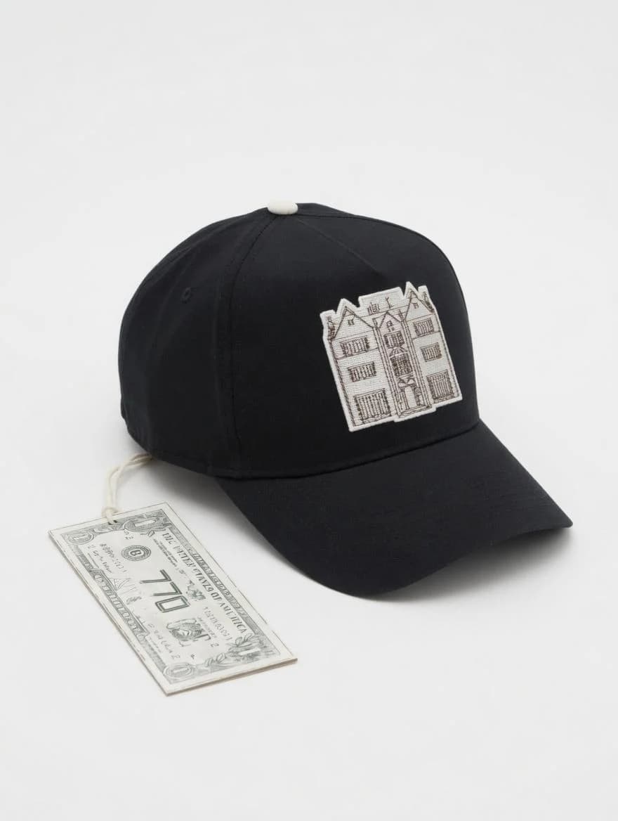 כובע Heritage 770 CAP010 בצבע שחור